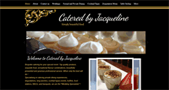 Desktop Screenshot of cateredbyjacqueline.com
